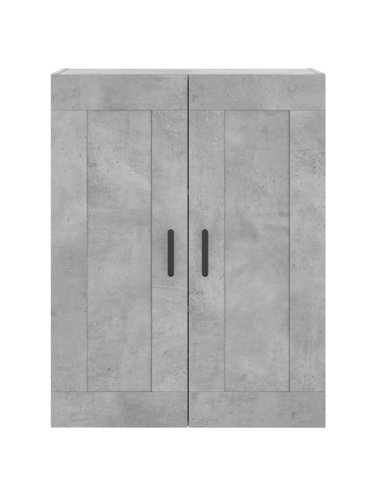 Skříň highboard betonově šedá 69,5x34x180 cm kompozitní dřevo