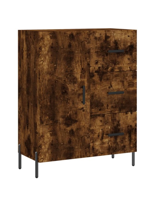 Skříň highboard kouřový dub 69,5 x 34 x 180 cm kompozitní dřevo
