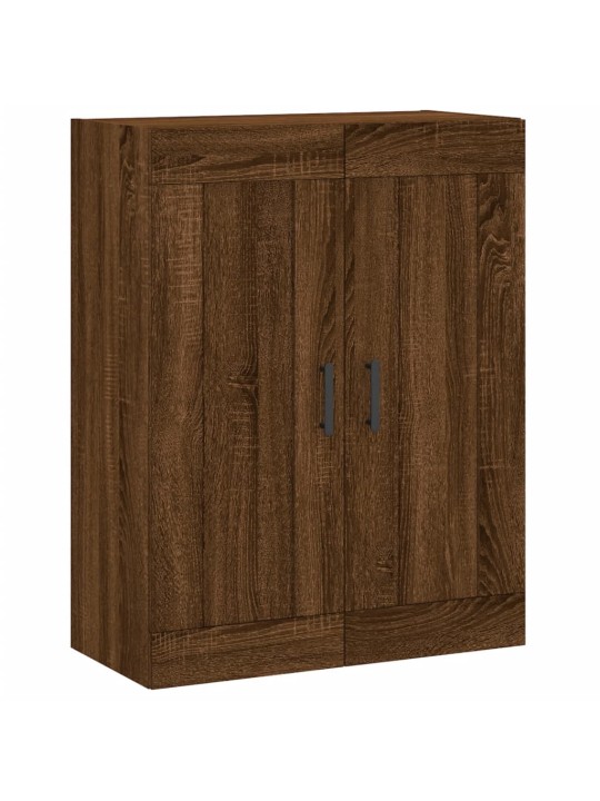 Skříň highboard hnědý dub 69,5 x 34 x 180 cm kompozitní dřevo