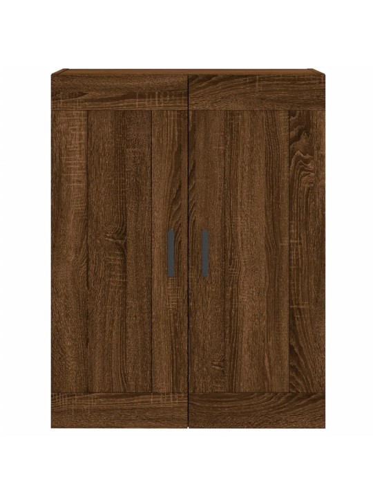 Skříň highboard hnědý dub 69,5 x 34 x 180 cm kompozitní dřevo
