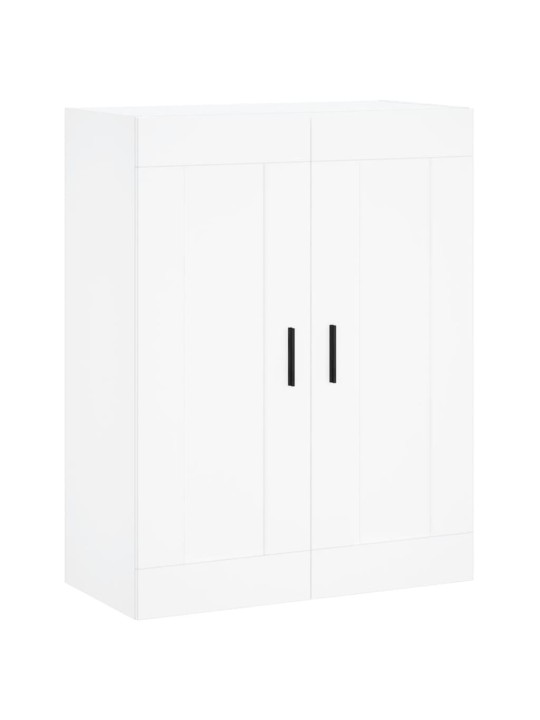 Skříň highboard bílá 69,5 x 34 x 180 cm kompozitní dřevo
