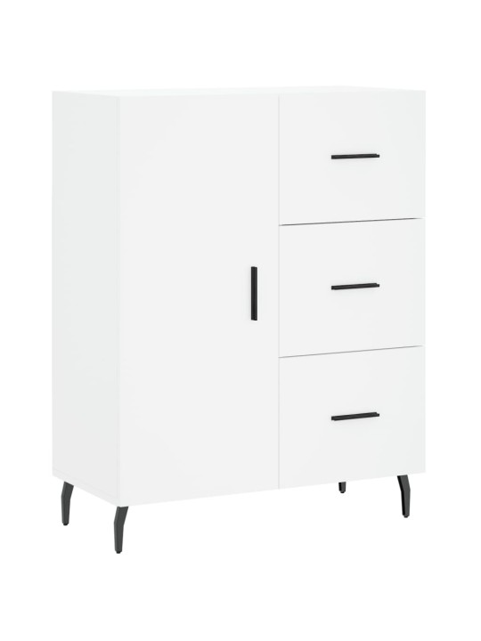 Skříň highboard bílá 69,5 x 34 x 180 cm kompozitní dřevo