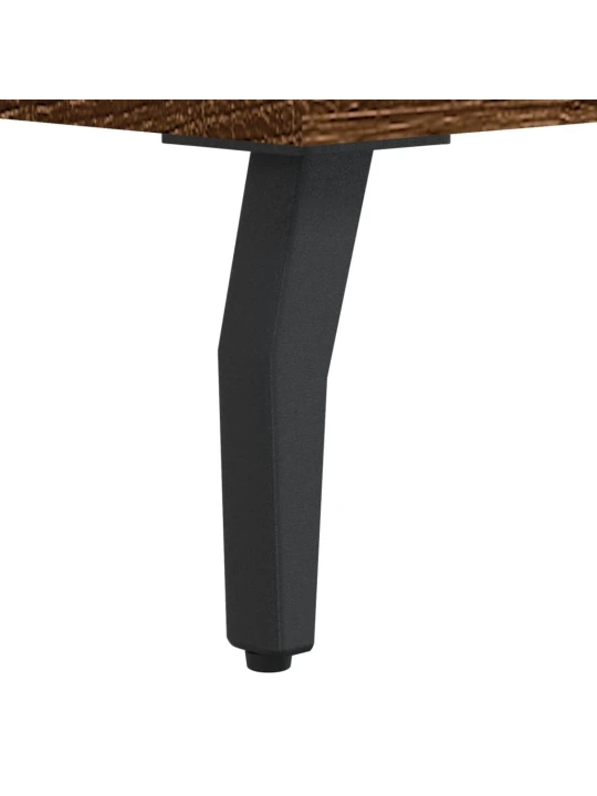 Skříň highboard hnědý dub 69,5 x 34 x 180 cm kompozitní dřevo
