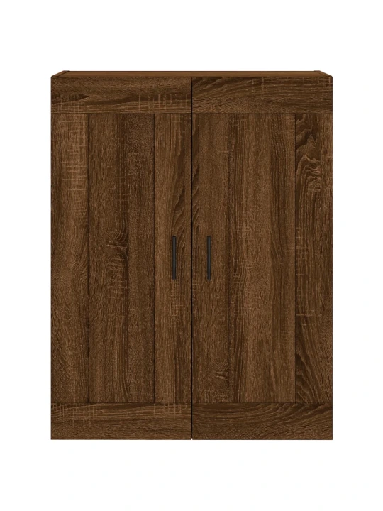 Skříň highboard hnědý dub 69,5 x 34 x 180 cm kompozitní dřevo