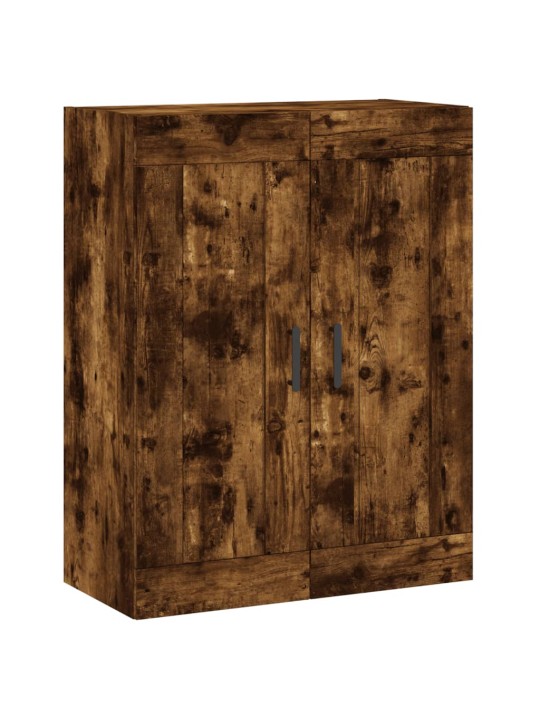 Skříň highboard kouřový dub 69,5 x 34 x 180 cm kompozitní dřevo