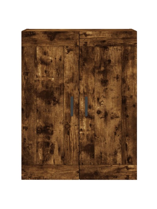 Skříň highboard kouřový dub 69,5 x 34 x 180 cm kompozitní dřevo