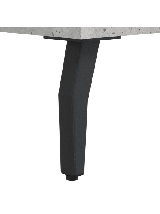 Skříň highboard betonově šedá 69,5x34x180 cm kompozitní dřevo