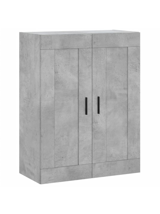 Skříň highboard betonově šedá 69,5x34x180 cm kompozitní dřevo