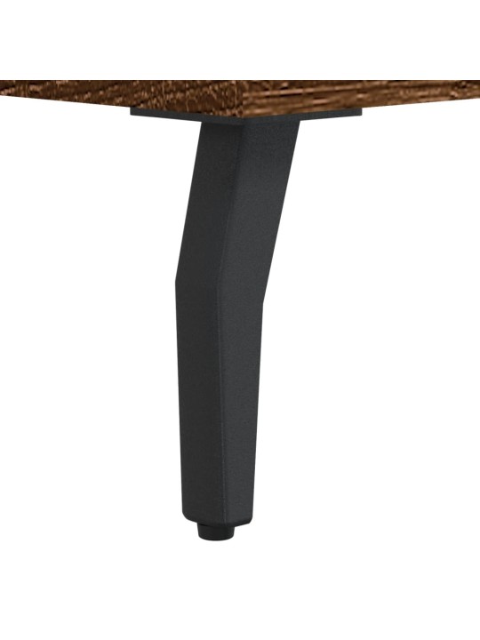 Skříň highboard hnědý dub 69,5 x 34 x 180 cm kompozitní dřevo