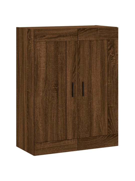 Skříň highboard hnědý dub 69,5 x 34 x 180 cm kompozitní dřevo