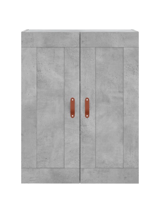 Skříň highboard betonově šedá 69,5x34x180 cm kompozitní dřevo