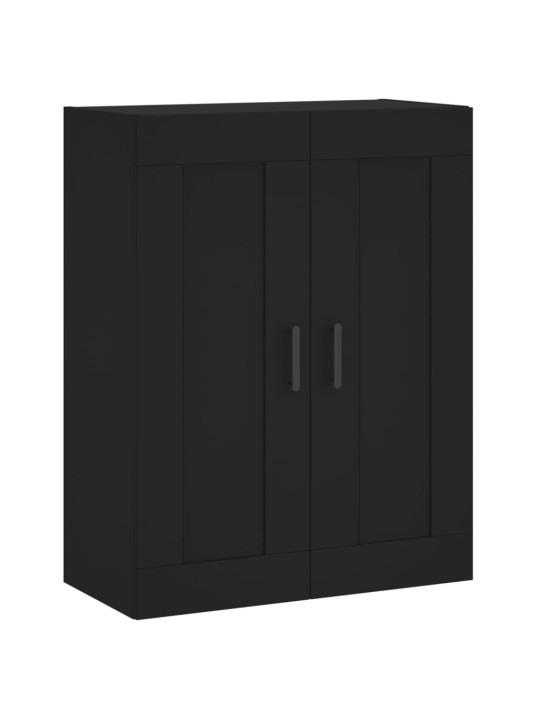 Skříň highboard černá 69,5 x 34 x 180 cm kompozitní dřevo