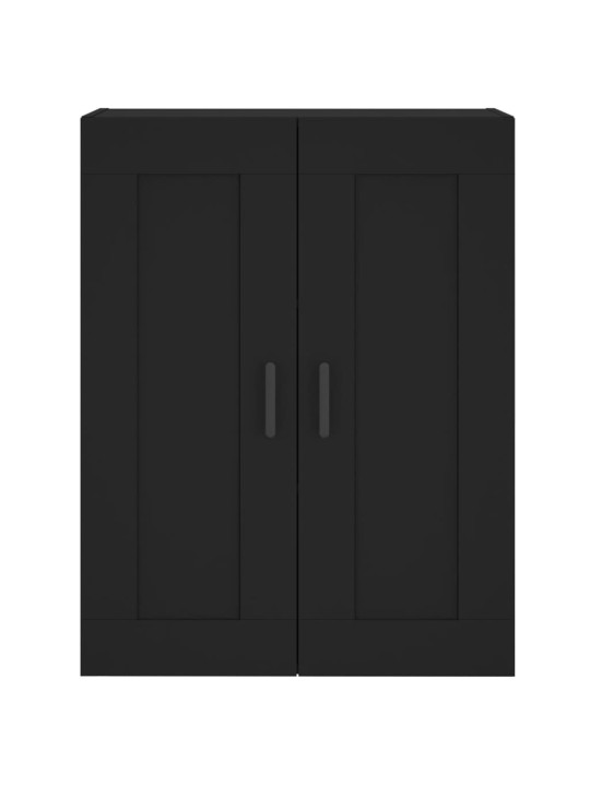 Skříň highboard černá 69,5 x 34 x 180 cm kompozitní dřevo