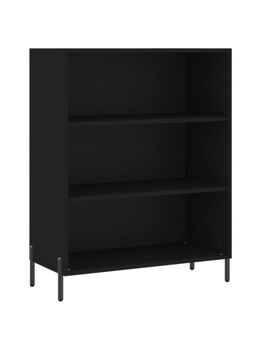 Skříň highboard černá 69,5 x 34 x 180 cm kompozitní dřevo