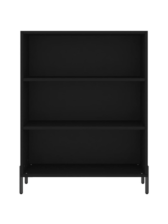 Skříň highboard černá 69,5 x 34 x 180 cm kompozitní dřevo