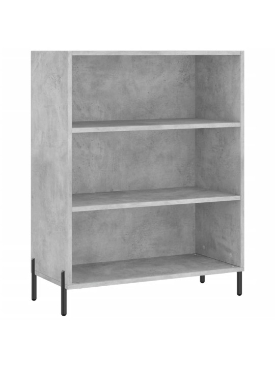Skříň highboard betonově šedá 69,5x34x180 cm kompozitní dřevo