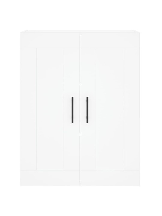 Skříň highboard bílá 69,5 x 34 x 180 cm kompozitní dřevo