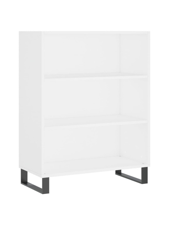 Skříň highboard bílá 69,5 x 34 x 180 cm kompozitní dřevo