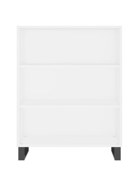 Skříň highboard bílá 69,5 x 34 x 180 cm kompozitní dřevo