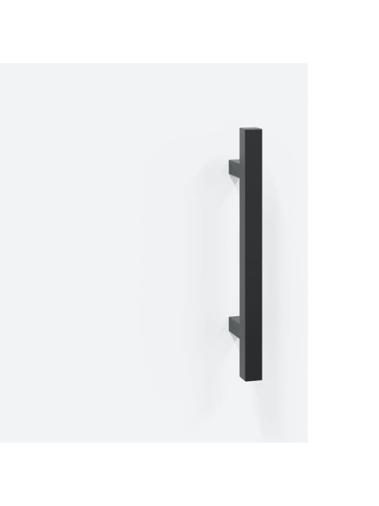 Skříň highboard bílá 69,5 x 34 x 180 cm kompozitní dřevo