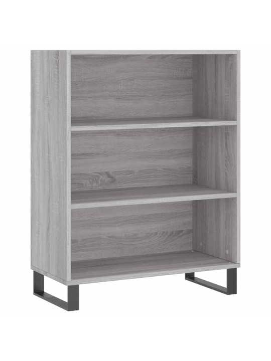 Skříň highboard šedá sonoma 69,5 x 34 x 180 cm kompozitní dřevo