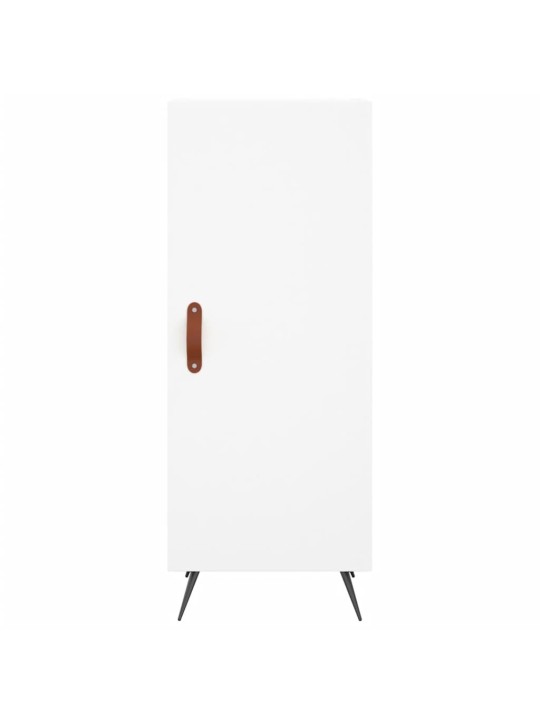 Skříň highboard bílá 34,5 x 34 x 180 cm kompozitní dřevo