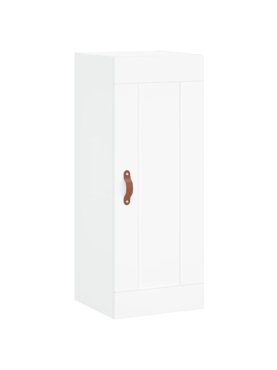 Skříň highboard bílá 34,5 x 34 x 180 cm kompozitní dřevo