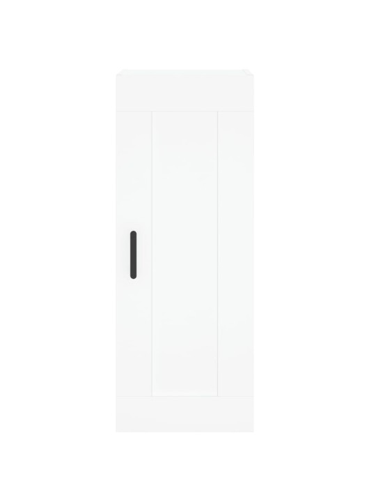 Skříň highboard bílá 34,5 x 34 x 180 cm kompozitní dřevo