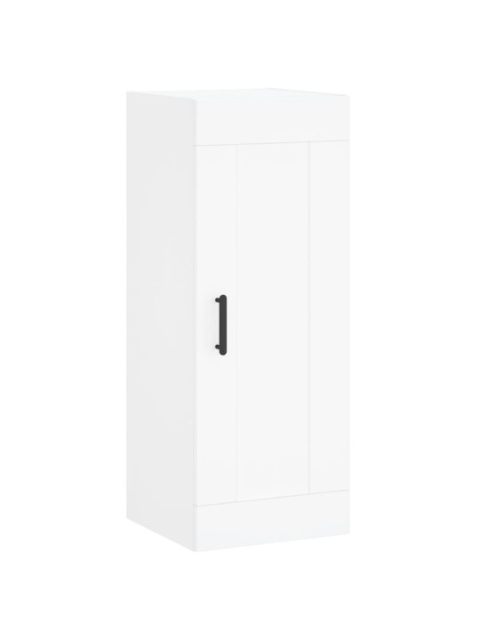 Skříň highboard bílá 34,5 x 34 x 180 cm kompozitní dřevo