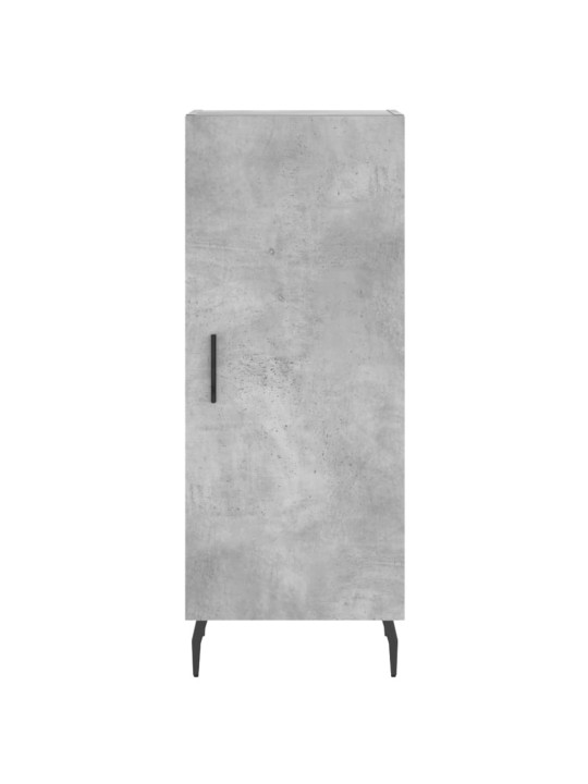 Skříň highboard betonově šedá 34,5x34x180 cm kompozitní dřevo