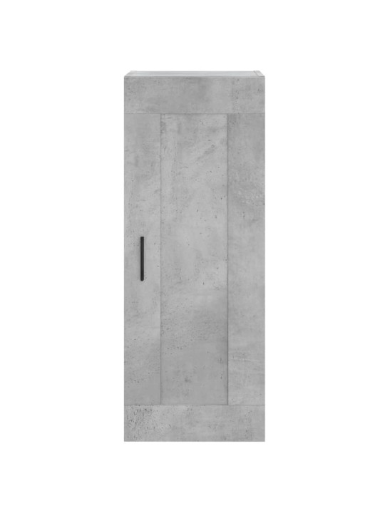 Skříň highboard betonově šedá 34,5x34x180 cm kompozitní dřevo