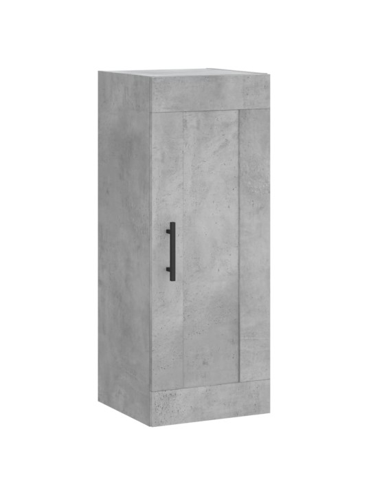 Skříň highboard betonově šedá 34,5x34x180 cm kompozitní dřevo