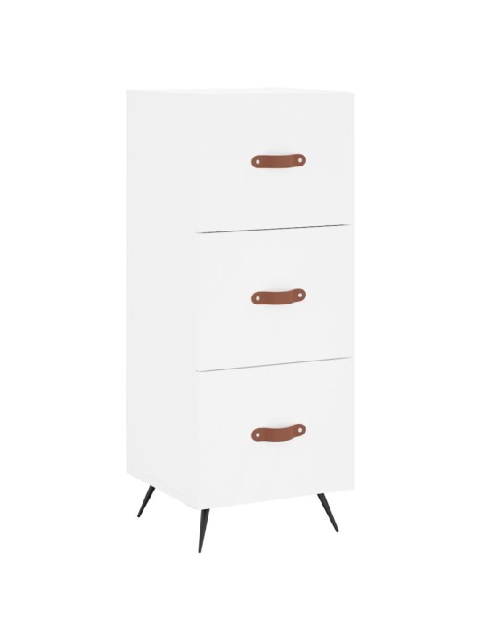 Skříň highboard bílá 34,5 x 34 x 180 cm kompozitní dřevo
