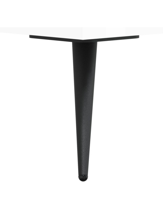 Skříň highboard bílá s vysokým leskem 34,5x34x180 cm kompozit