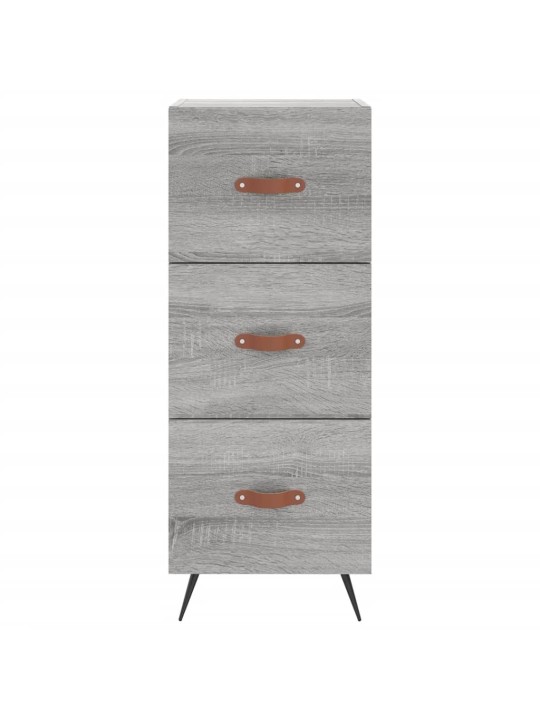 Skříň highboard šedá sonoma 34,5 x 34 x 180 cm kompozitní dřevo