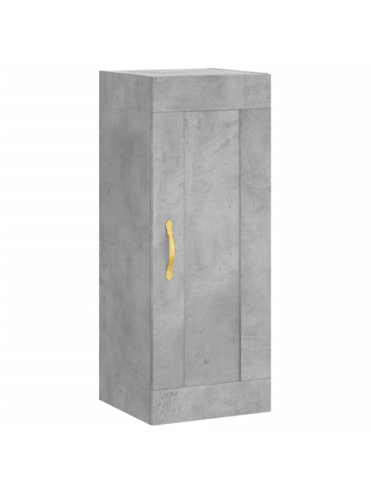 Skříň highboard betonově šedá 34,5x34x180 cm kompozitní dřevo