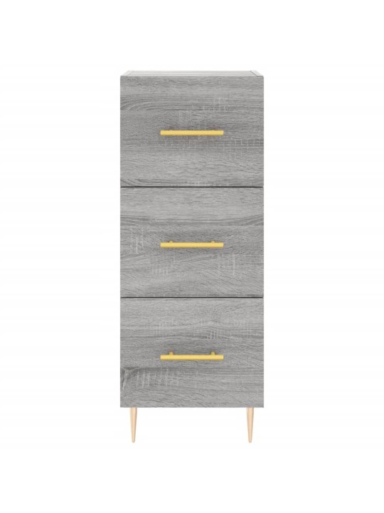 Skříň highboard šedá sonoma 34,5 x 34 x 180 cm kompozitní dřevo