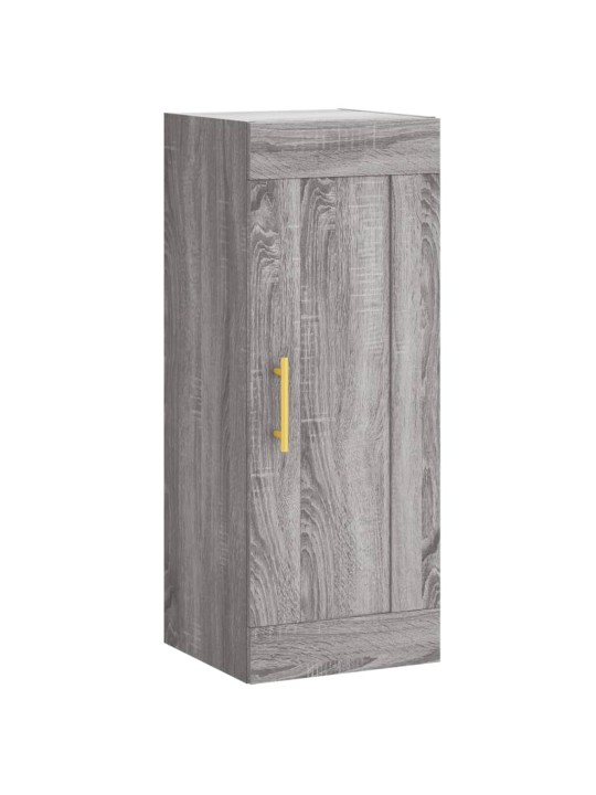 Skříň highboard šedá sonoma 34,5 x 34 x 180 cm kompozitní dřevo