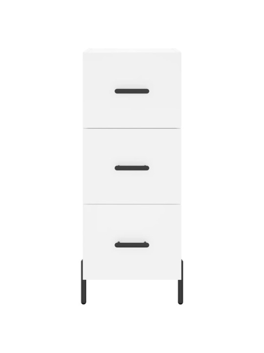 Skříň highboard bílá 34,5 x 34 x 180 cm kompozitní dřevo