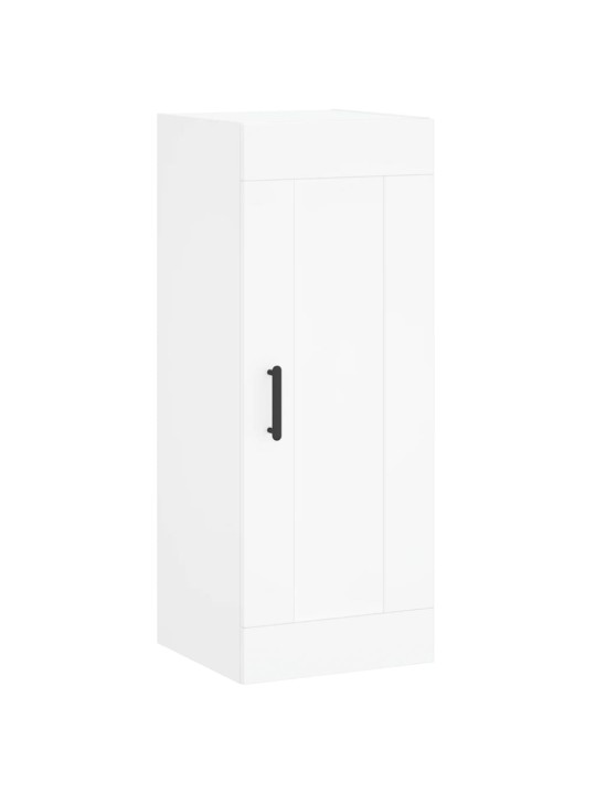 Skříň highboard bílá 34,5 x 34 x 180 cm kompozitní dřevo