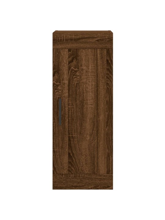 Skříň highboard hnědý dub 34,5 x 34 x 180 cm kompozitní dřevo
