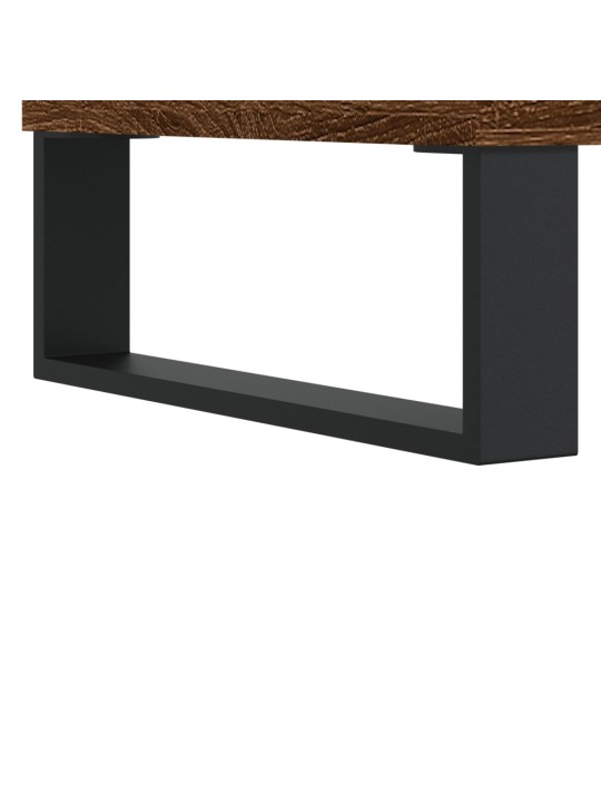Skříň highboard hnědý dub 34,5 x 34 x 180 cm kompozitní dřevo