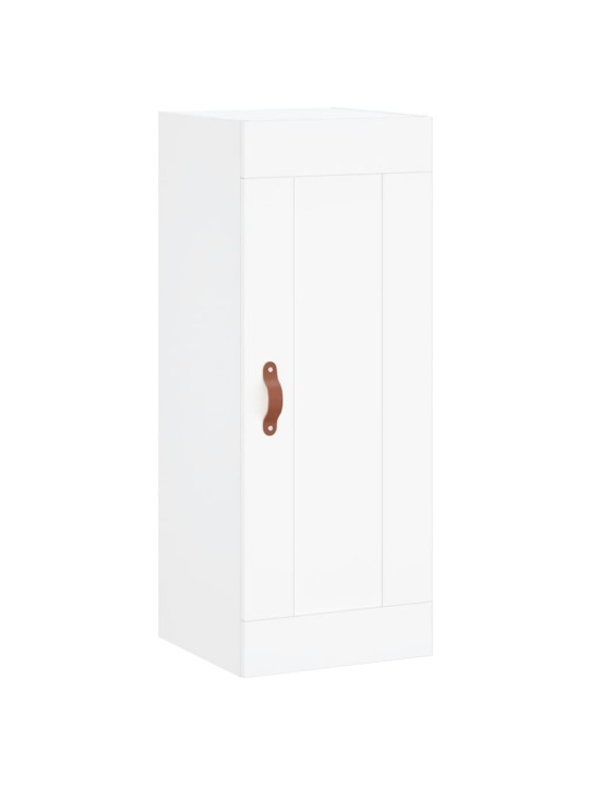 Skříň highboard bílá 34,5 x 34 x 180 cm kompozitní dřevo
