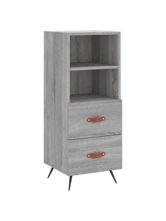 Skříň highboard šedá sonoma 34,5 x 34 x 180 cm kompozitní dřevo
