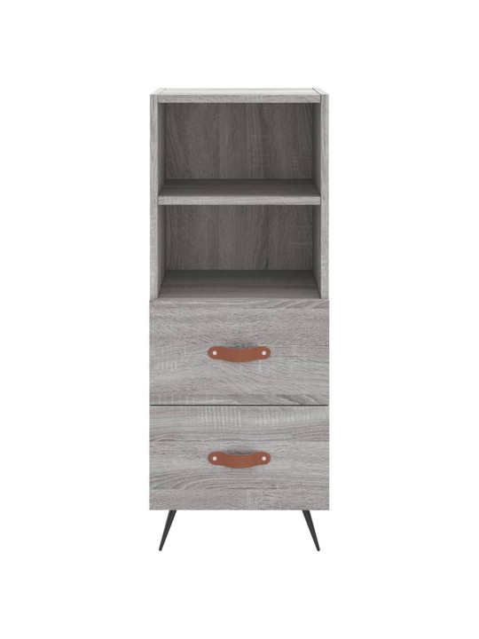 Skříň highboard šedá sonoma 34,5 x 34 x 180 cm kompozitní dřevo