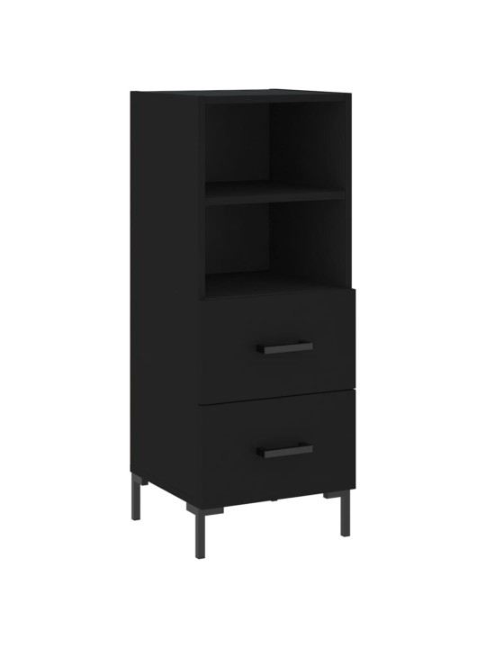 Skříň highboard černá 34,5 x 34 x 180 cm kompozitní dřevo