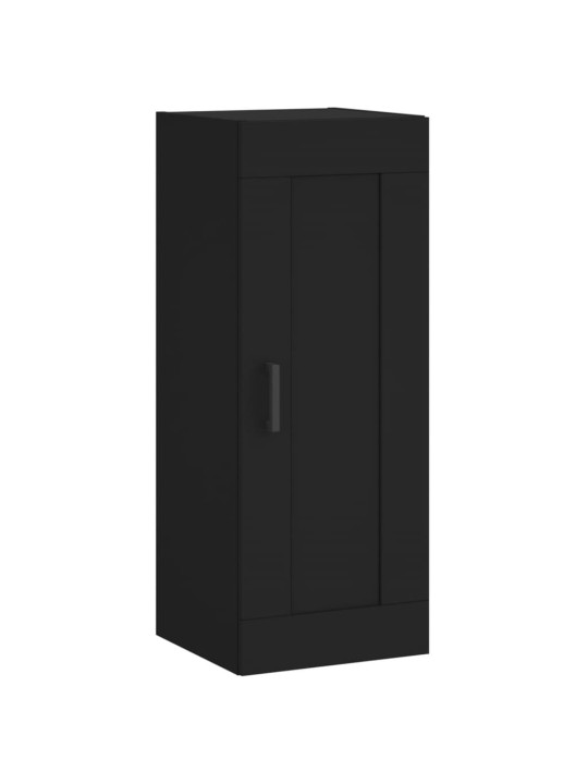 Skříň highboard černá 34,5 x 34 x 180 cm kompozitní dřevo
