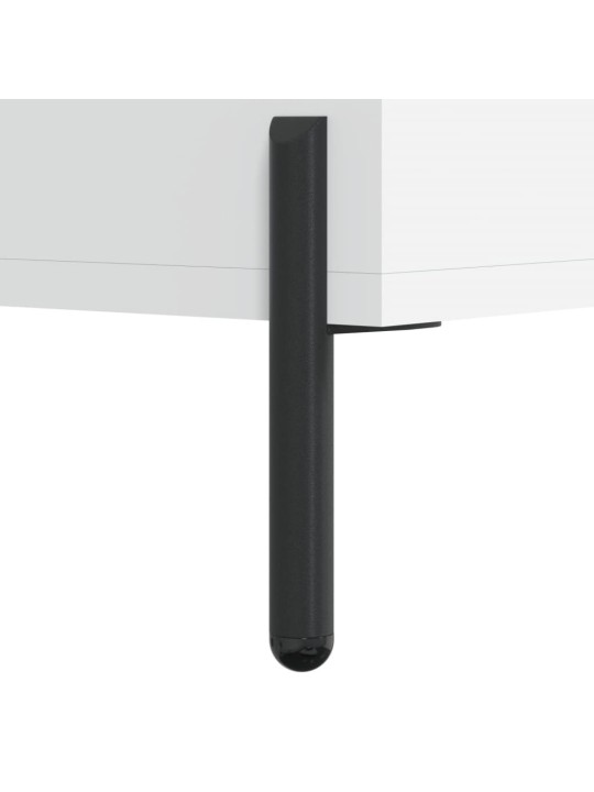 Skříň highboard bílá 34,5 x 34 x 180 cm kompozitní dřevo