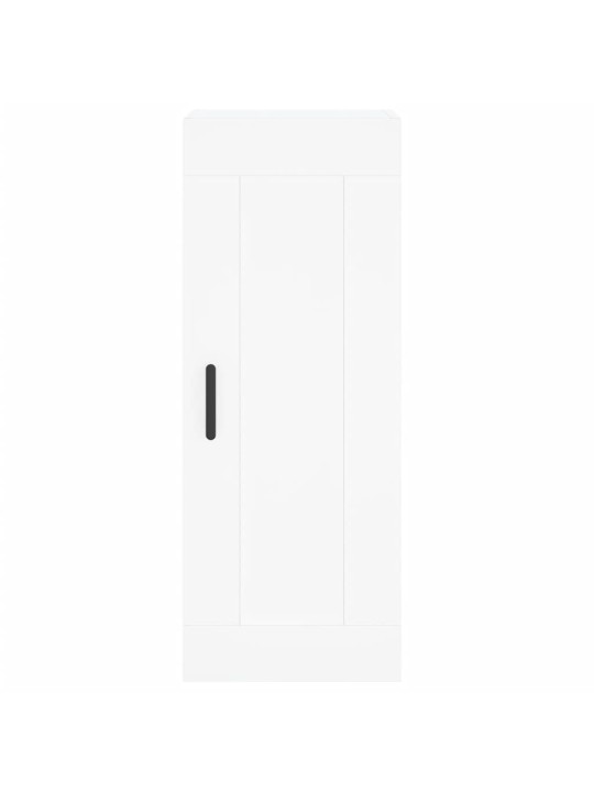 Skříň highboard bílá 34,5 x 34 x 180 cm kompozitní dřevo