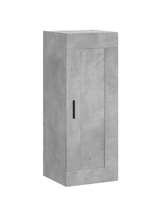 Skříň highboard betonově šedá 34,5x34x180 cm kompozitní dřevo